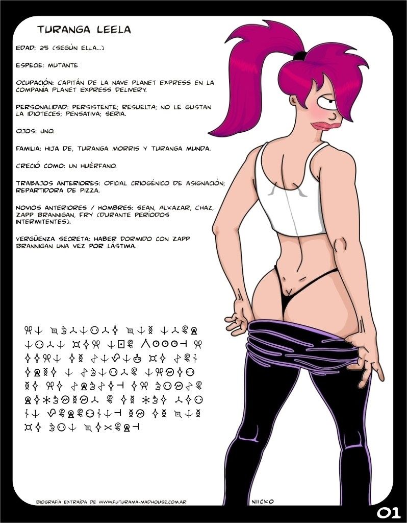 Leela From Futurama Porn Comics - Niicko] Toon Babes-Turanga Leela (Futurama) | Porn Comics